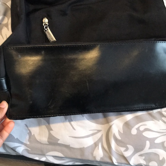 MOSCHINO Vintage Nylon / leather tote - Picture 9 of 11